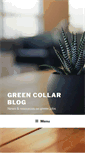 Mobile Screenshot of greencollarblog.org